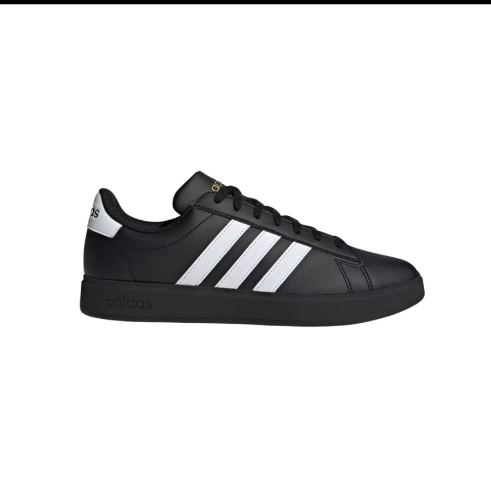 Adidas Men's Grand Court 2.0 Tennis Shoes Black JR0546